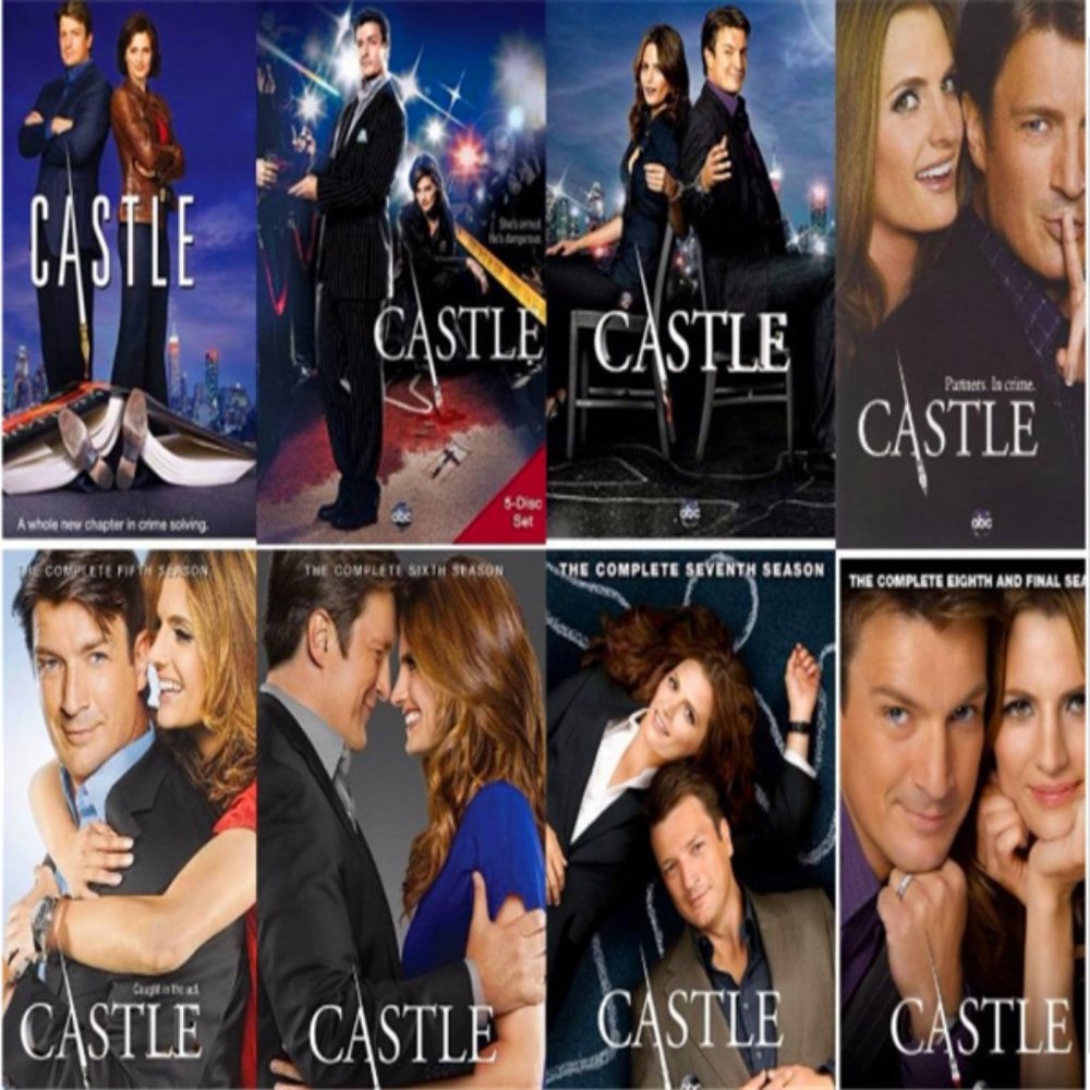 CASTLE The Complete Series DVD Season 1-8 DVD